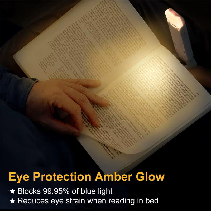 LED USB Rechargeable Book Light Reading - Reading Light Night Lamp